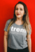 Camiseta trem feminina