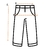 Imagen de PANTALON WOMAN WITHIN T.XL VIO (E15571)