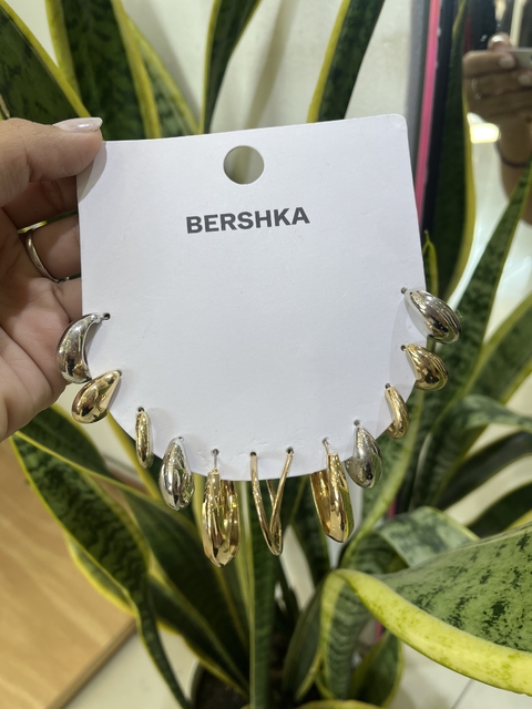 SET BERSHKA X6 GOLD GOTA T.S (37835) - comprar online