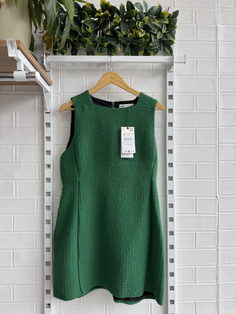 VESTIDO ZARA T.XL VER (53569)