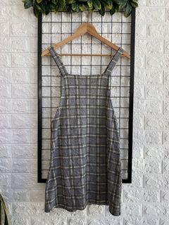 VESTIDO DIVIDED CUADROS T.36 NE (36335) - Hula Punch