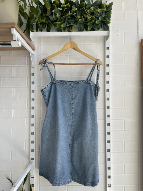 VESTIDO COTTON NE T.42 AZ CO (51172)