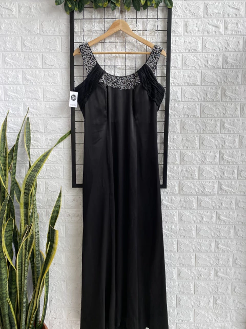 MAXI VESTIDO FIESTA ELIZI&POEM T.42/XL NE (44452) - comprar online