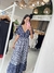 MAXI VESTIDO VER BORDADO T.M AZ (E18764) en internet