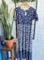 MAXI VESTIDO VER BORDADO T.M AZ (E18764)