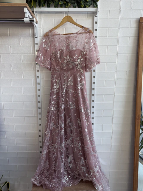 VESTIDO WENDING DRESS PALLIET NUEVO T.M ROS (52566)