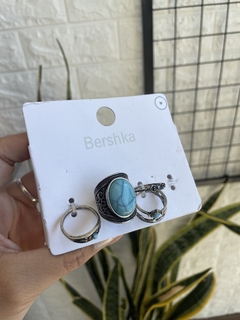 SET ANILLOS BERSHKA SET X6 CEL T.M (37874) en internet