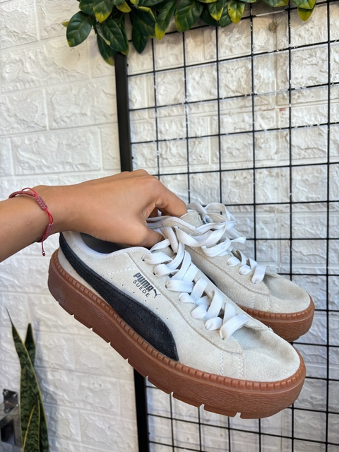 2DA ZAPATILLAS PUMA SUEDE T.37 GR (37741) - comprar online