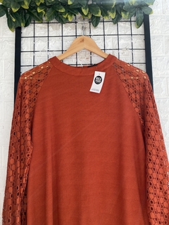 BLUSA MIHOLL ENCAJE T.L TERRA (38377) en internet