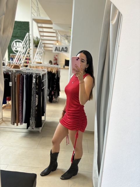 VESTIDO MARIMBA NUEVO C/ETIQ ROJ (30968)