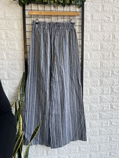 PANTALON TIPO LINO NUEVO T.36 AZ (38916) - tienda online