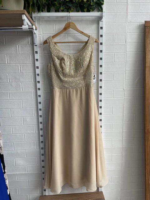 VESTIDO WENDING DRESS NUEVO T.L DOR PALLIET (52746)