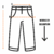 BERMUDA CATO WOMAN AZ T.56 (20508) en internet