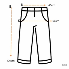 Imagen de PANTALON ANIMA PARACHUTE BL T.42 (E16563)