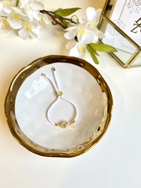 PULSERA CORDÓN WHITE