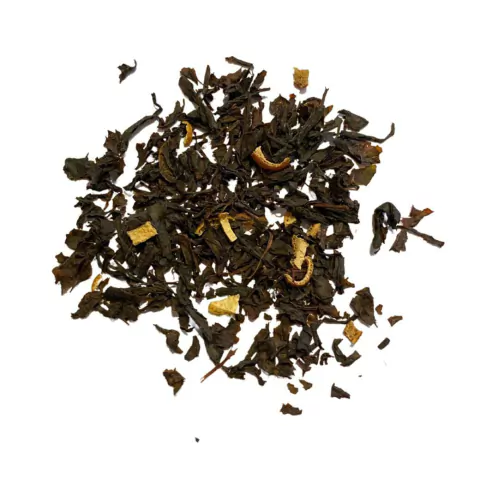 Té Azul con limón y jengibre