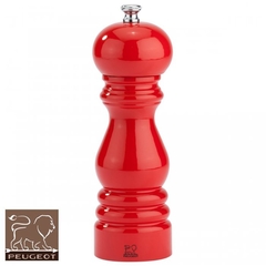 Molinillo de Pimienta rojo laqueado 18 cm