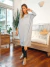 VESTIDO WOOLEN Lurex grey