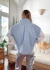 CHAQUETA ROUND blue