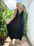 VESTIDO PONCHO RANTAI black - online store