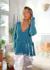 SWEATER KNOT petroleo - tienda online