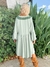 VESTIDO PONCHO SAMA SAMA green - SURDEASIA e-SHOP