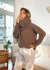 SWEATER CON CUELLO SET chocolate en internet
