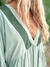 VESTIDO PONCHO SAMA SAMA green - loja online