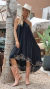 VESTIDO FANCINESS black - buy online