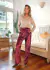PANTALON KENZIE bordo - SURDEASIA e-SHOP