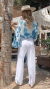 PANTALON THANKSFULNESS white en internet