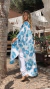 KIMONO MINDFULLNESS turquis - comprar online