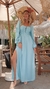VESTIDO GLORINESS sea green en internet
