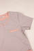 Ambo Emilia gris y rosa viejo - comprar online