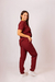 Pantalón Mix Bordo - comprar online