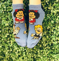 Soquetes Mafalda - Amigos en internet