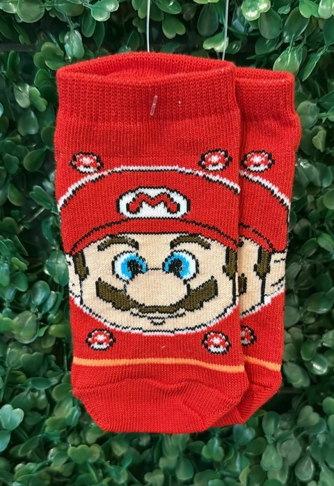 Soquetes Mario Face - Talles niños - comprar online