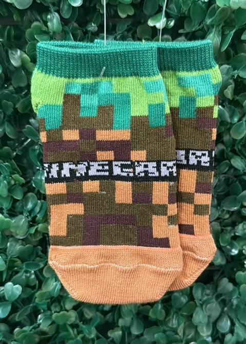 Soquetes Minecraft - Talles niños - comprar online