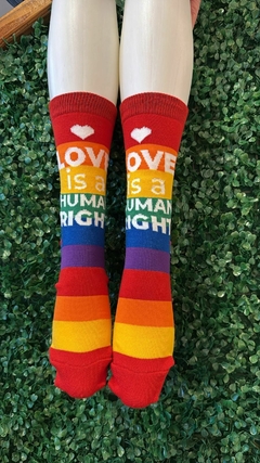 Medias Love is a Human Right - Tienda Regalona