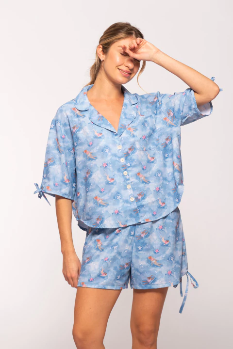 Camisa Bahía estampado - comprar online