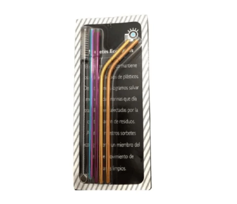 Sorbete reutilizable x4 Colores - Ártico Store