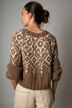 sweater Chamonix tostado llama -PRE ORDER ENTREGAS DURANTE LA SEGUNDA QUINCENA DE ABRIL en internet