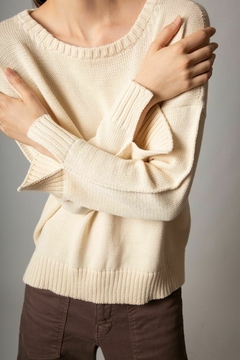 Sweater Anduze crudo - timossitejidos