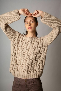 sweater Lyon avena lana merino en internet