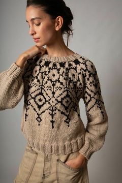 sweater Chamonix avena llama -PRE ORDER. ENTREGAS DURANTE LA SEGUNDA QUINCENA DE ABRIL
