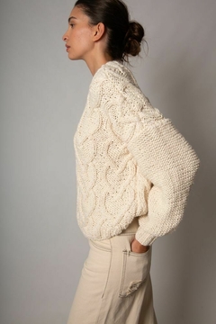 sweater Eze crudo - timossitejidos