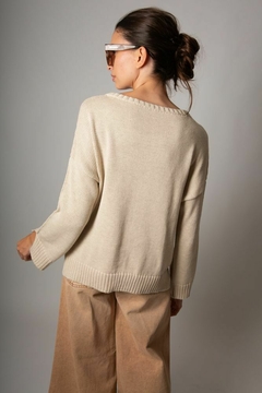 sweater Anduze avena en internet