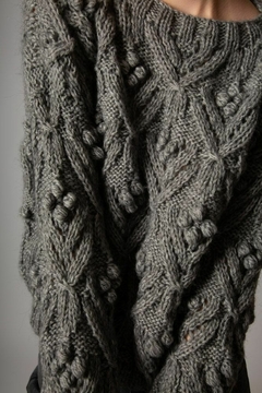Sweater Strasbourg topo mohair - timossitejidos