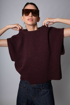 chaleco Blois vino lana merino en internet