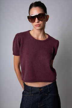 sweater Achy vino angora
